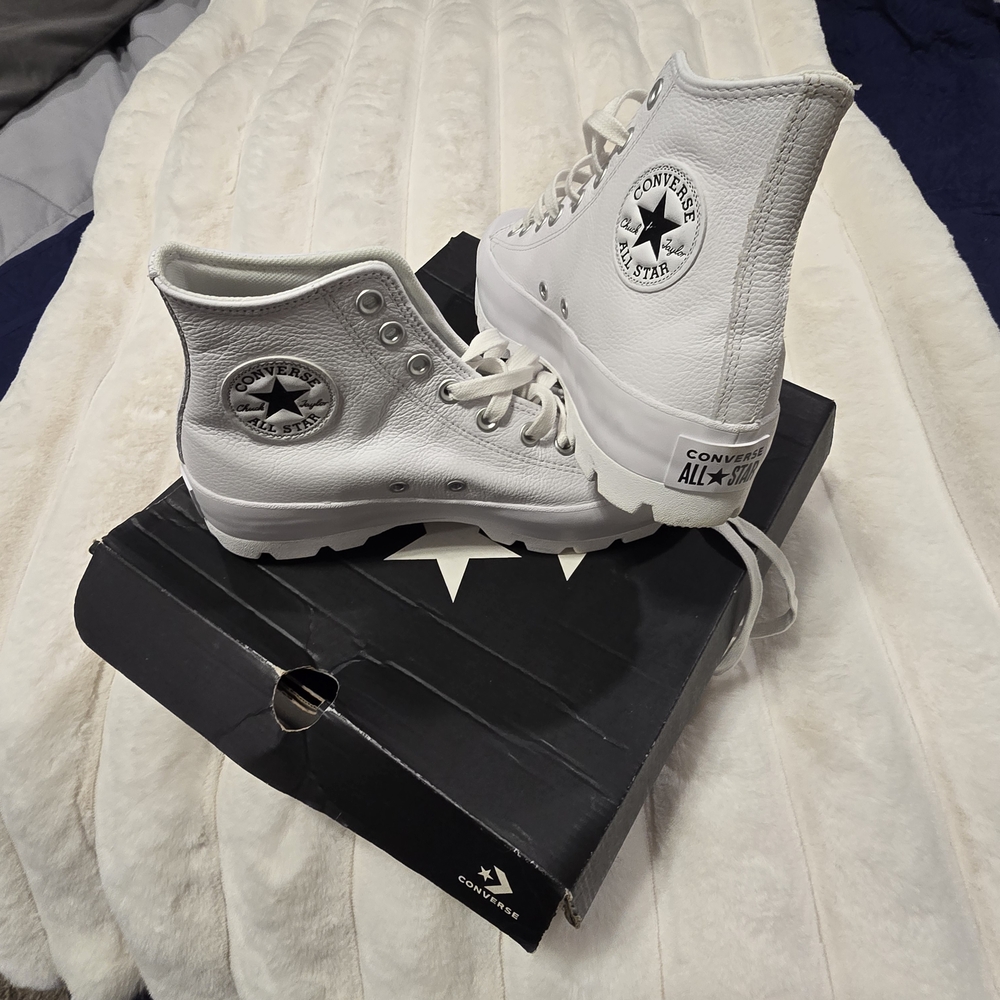 Converse All Star White High-Top Sneakers